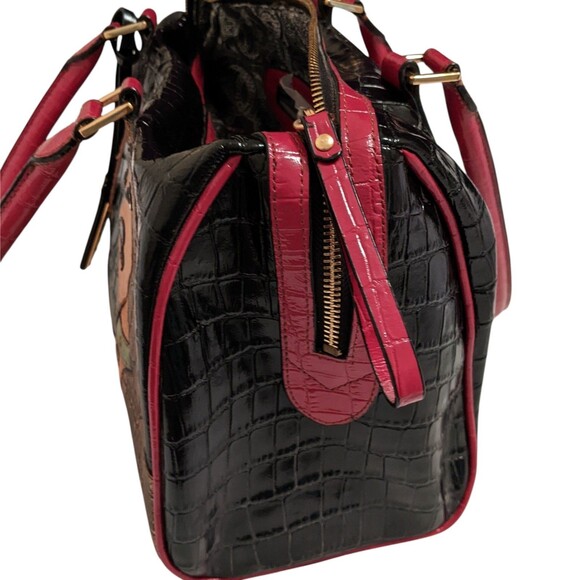 Leather Handbag Purse Dog Design Original By Sharif 1827 - Picture 6 of 13